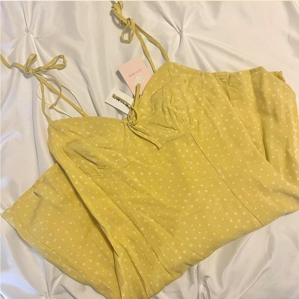 pacsun / lottie moss dress zipper back & adjustable straps